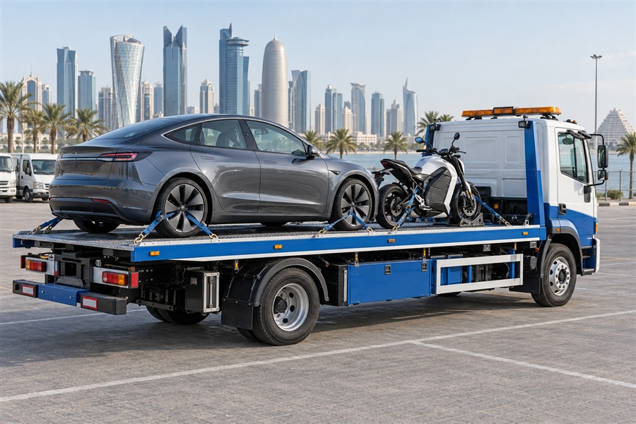 إنقاذ السيارات والدراجات الكهربائية في قطر