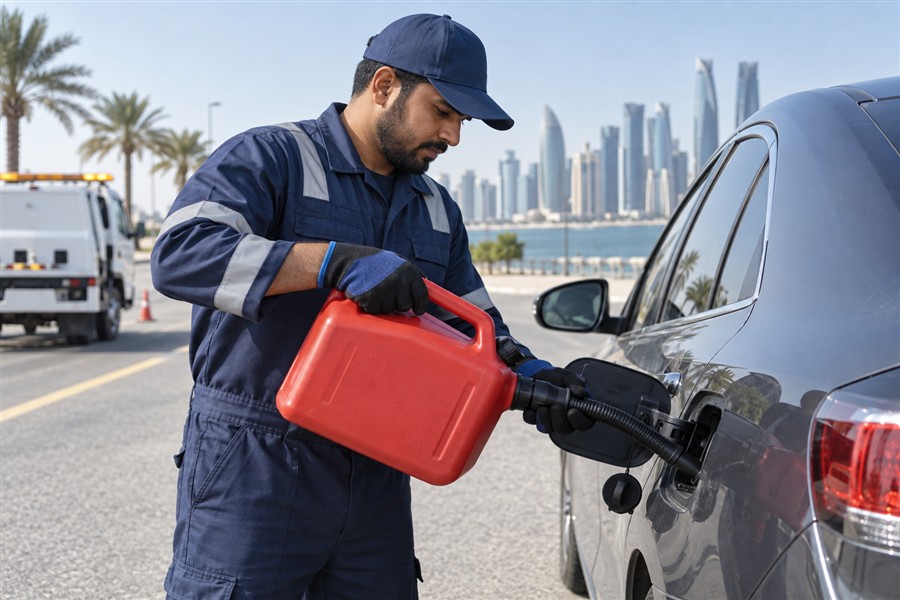 توصيل الوقود في قطر
